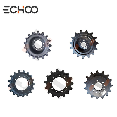 BOBCAT E10E sürünen kazma makinesi için Sprocket OEM yedek arabası parçaları