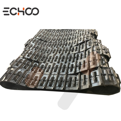 200x72x48 Aichi RV051 için Kauçuk Çizgi Kompakt Ekskavator Şasi Çerçeve